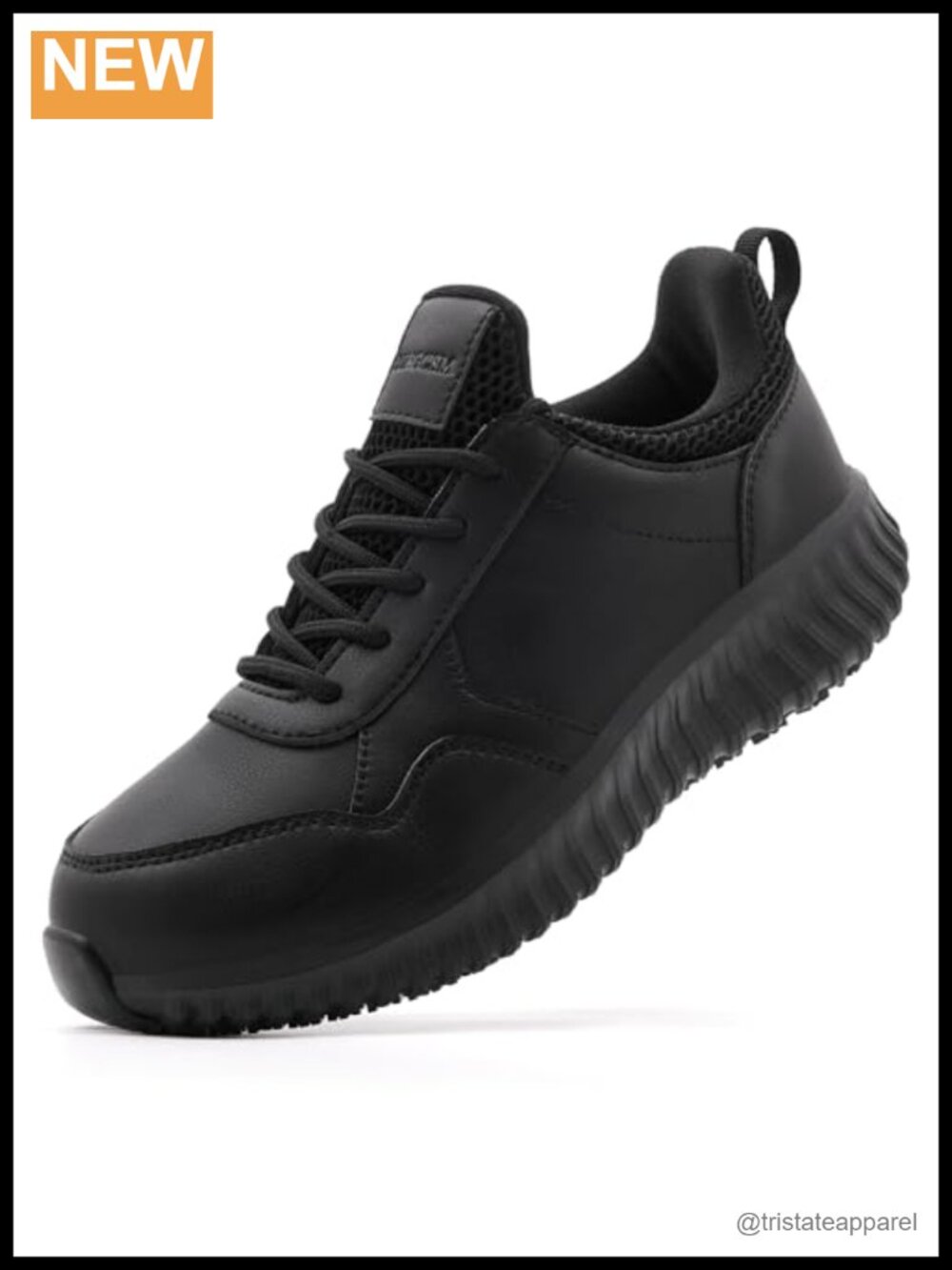 Non Slip Work Shoes Leather Slip Resistant Waterproof Women Food Service Chef